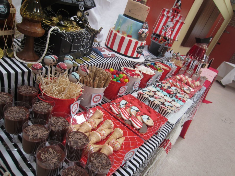 Pirate Theme / Nautical Theme Party Baby Shower Ideas