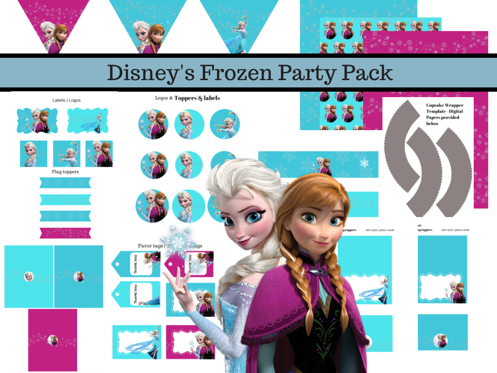 $1 for Disney's FROZEN Party Pack! - Baby Shower Ideas - Themes - Games