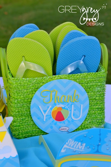 Pool Party Favor Ideas hawaiian pool party birthday party ideas Thank You Sandles Pool Party Favors Pool Party Favor Ideas bucket favor idea Thank You Sandles Pool Party Favors
