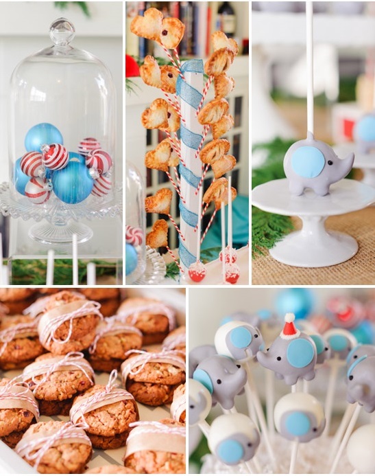 Winter Elephant Baby Shower Theme Baby Shower Ideas Themes Games