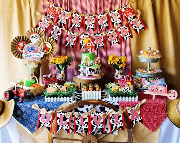 Farm Animals Baby Shower Ideas - Baby Shower Ideas - Themes - Games