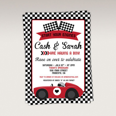 Racing Baby Shower Ideas - Baby Shower Ideas - Themes - Games