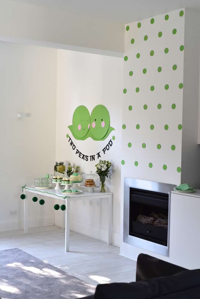 Two Peas in a Pod Baby Shower Baby Shower Ideas Themes
