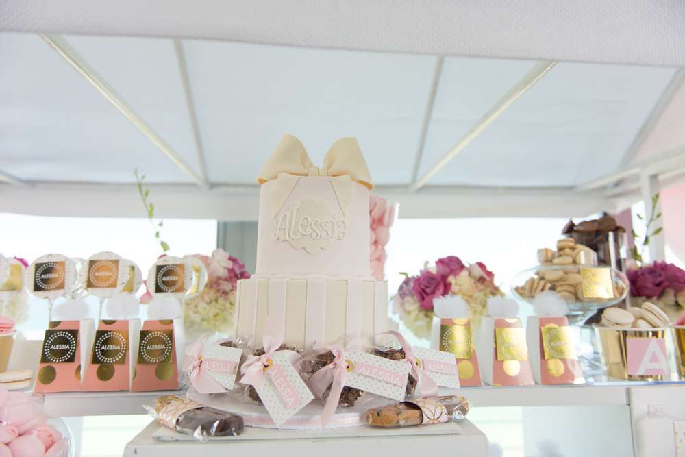 Elegant Pastel French Patisserie Baby Shower Baby Shower Ideas