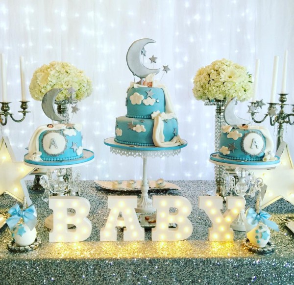 Elegant Twinkle Twinkle Little Star Baby Shower Ideas