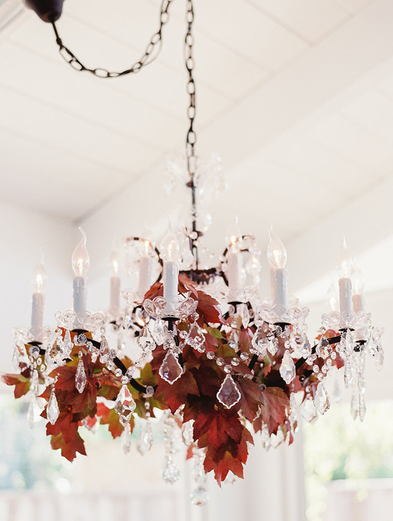 Fall In California Baby Shower Ideas Themes Fall In California Baby Shower Chandelier Decor