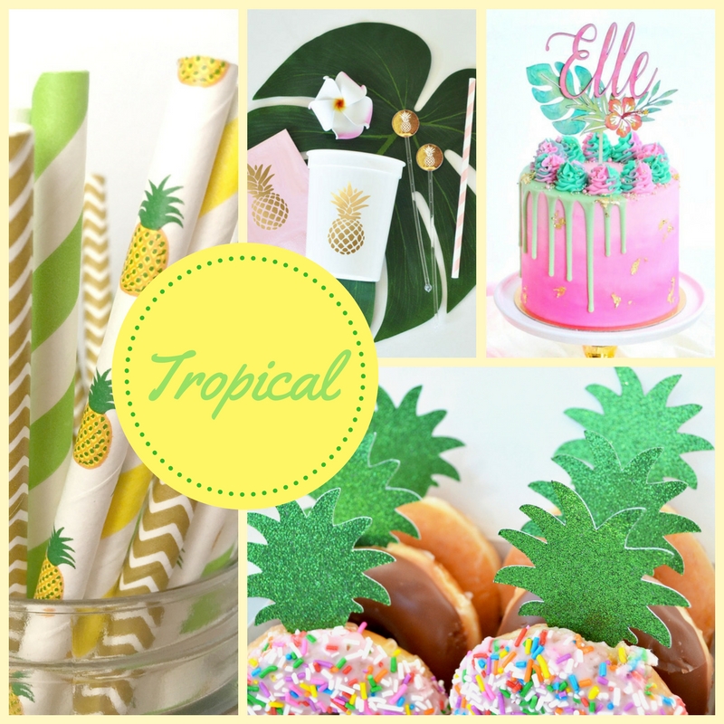 Tropical Baby Shower Theme Collection Baby Shower Ideas Themes Games