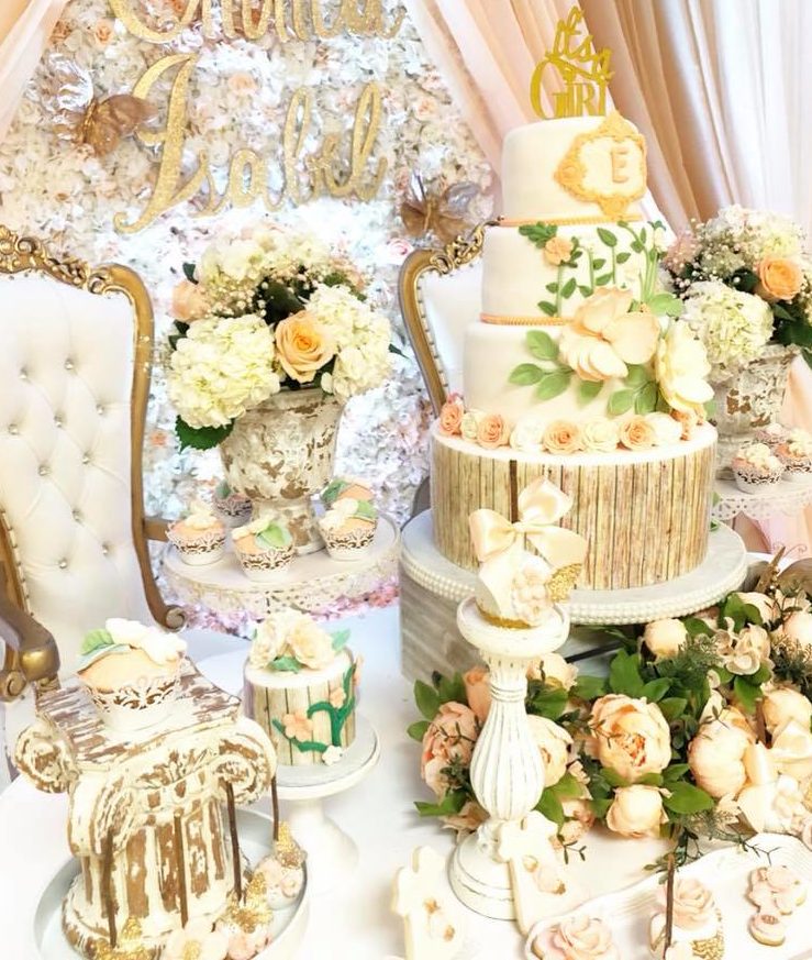 Elegant Garden Baby Shower - Baby Shower Ideas - Themes - Games