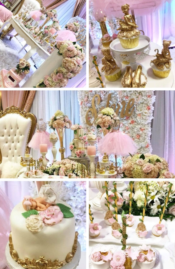 Little Ballerina Baby Shower Party Baby Shower Ideas