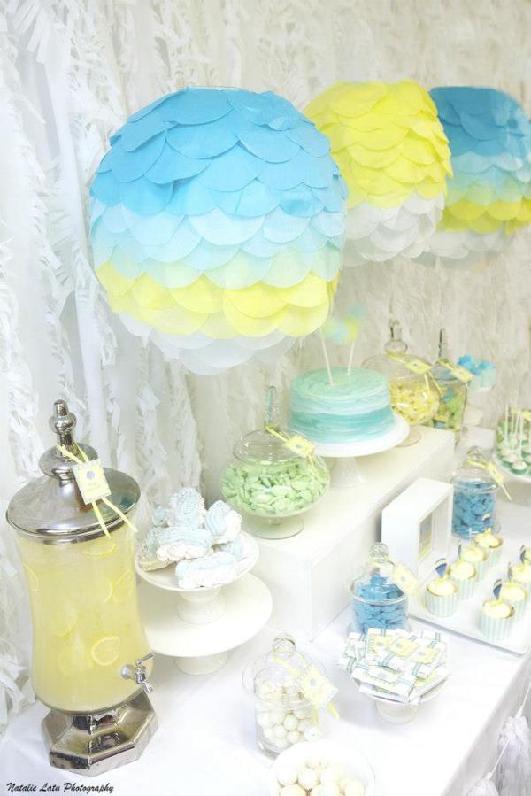 Hot Air Balloon Baby Shower Theme Baby Shower Ideas 4U
